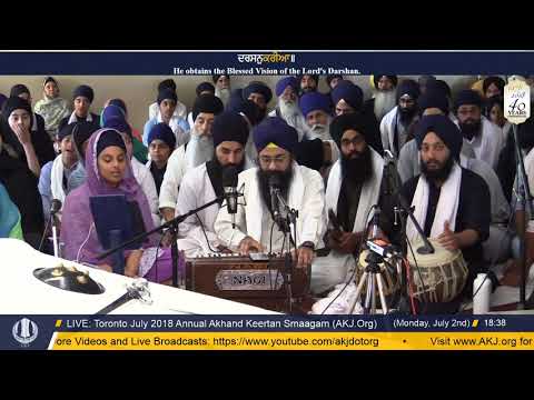 023 Toronto July 2018 - Monday Evening - Bhai Amritpal Singh Jee Ludhiana