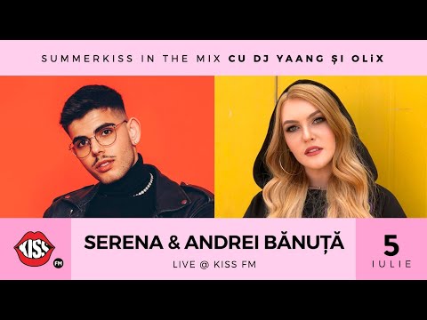 Serena & Andrei Bănuță LIVE la Kiss FM