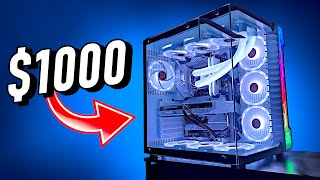 BEST $1000 BUDGET GAMING PC BUILD 🔥1440p Benchmarks