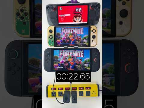 Fortnite Switch 2 vs Switch Load Time #nintendoswitch #switch2 #fortnite