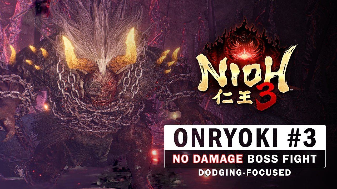 Nioh 3 - Onryoki #3 Boss Fight (No Damage)
