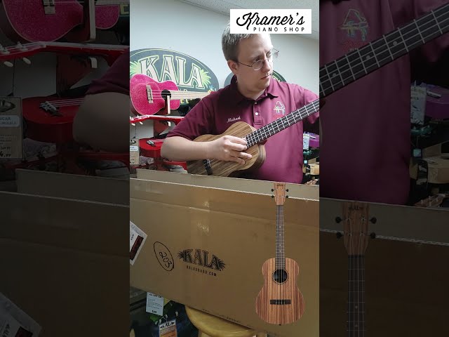 Vídeo relacionado con Kala Brand Music Co. Teak Collection - Ukelele de 4 cuerdas, natural, barítono (KA B)