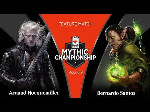 Round 9 (Draft): Arnaud Hocquemiller vs. Bernardo Santos - 2019 Mythic Championship IV