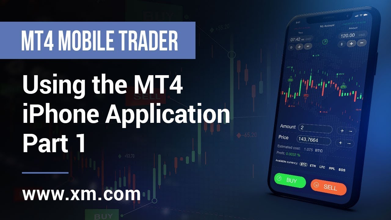 XM.COM – Mobile Trader – Usando o aplicativo MT4 para iPhone (Parte 1)