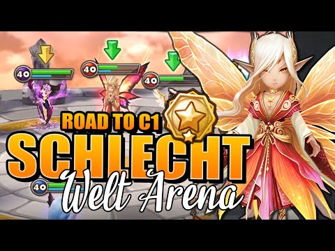 SUMMONERS WAR ★ Welt Arena - ROAD TO C1 💥 So sollte man RTA nicht Spielen - RIP C1 (Deutsch)