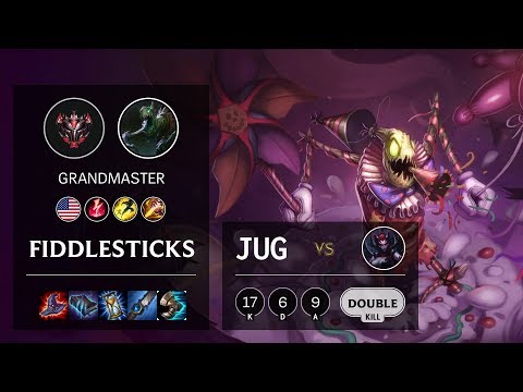 Fiddlesticks Jungle vs Elise - NA Grandmaster Patch 10.4