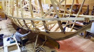 preview picture of video 'From Stem to Stern: Building a York Boat in Under 3 Minutes'