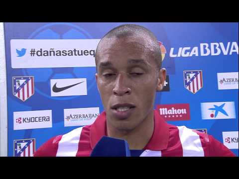 Interview Miranda after Atlético de Madrid (2-0) Elche CF - HD