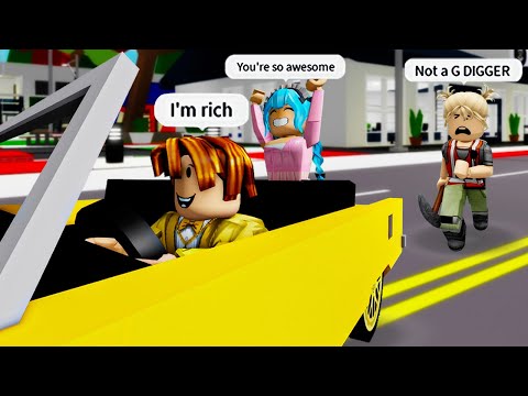 Roblox Brookhaven 🏡 RP - Funny Meme Sketch: GOLD DIGGER