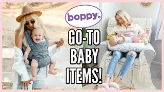BOPPY BABY MUST-HAVES! TWO FAVORITE NEWBORN ITEMS | OLIVIA ZAPO