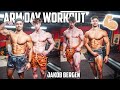 ARM DAY WORKOUT W/ JAKOB BERGEN!!