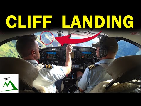 Landing a Kodiak Airplane on a Cliff Runway | Bush Pilot Flight Vlog in Papua New Guinea