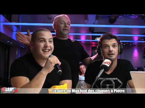 Le père de Max fout des claques à Piètre - C'Cauet sur NRJ