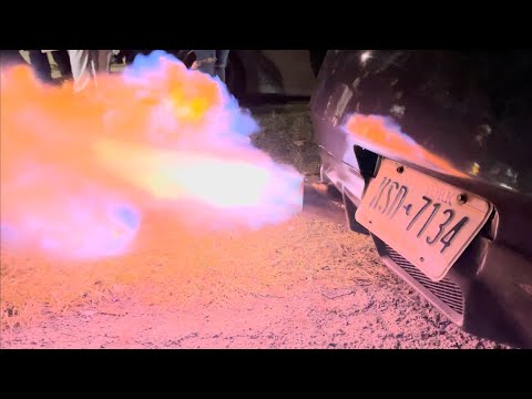 FLAME MAP TUNED INFINITI G37X SHOOTS BALLS OF FIRE OUT OF THE EXHAUST !!