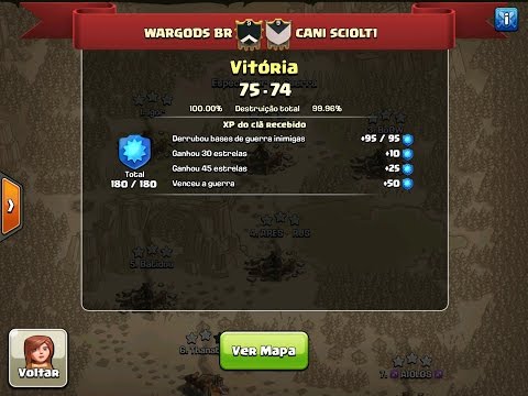 WARGODS BR Vs. CANI SCIOLT1 - CV11 ATAQUES