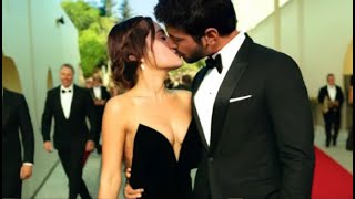 Emin Günenç announced his love for İlsu Demirci by kissing her on the red carpet