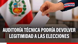 🔴🔵 Auditoría técnica al sistema de conteo de votos podría devolver legitimidad a las elecciones