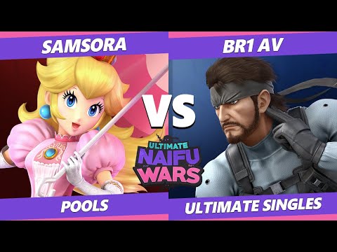 Naifu Wars 12 Pools - eU | Samsora (Peach) Vs. Br1 AV (Snake) SSBU Singles