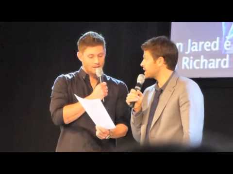 JIB 5: Jensen and Misha reenacting a script from the Movie Hitch