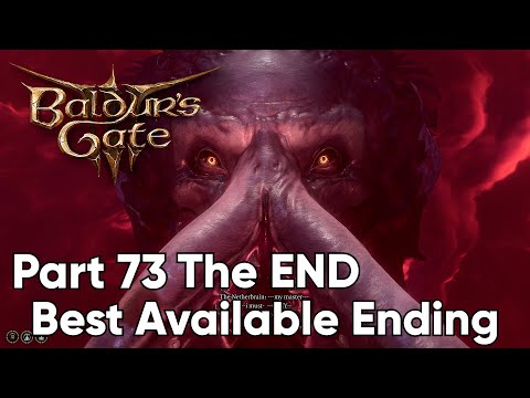 Baldur's Gate 3 Walkthrough. Part 73 Best Available Ending. Full release. PC