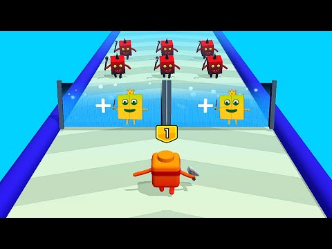 Merge NumberBlock Run 3D - Merge Battles Number Cube Game Part 2