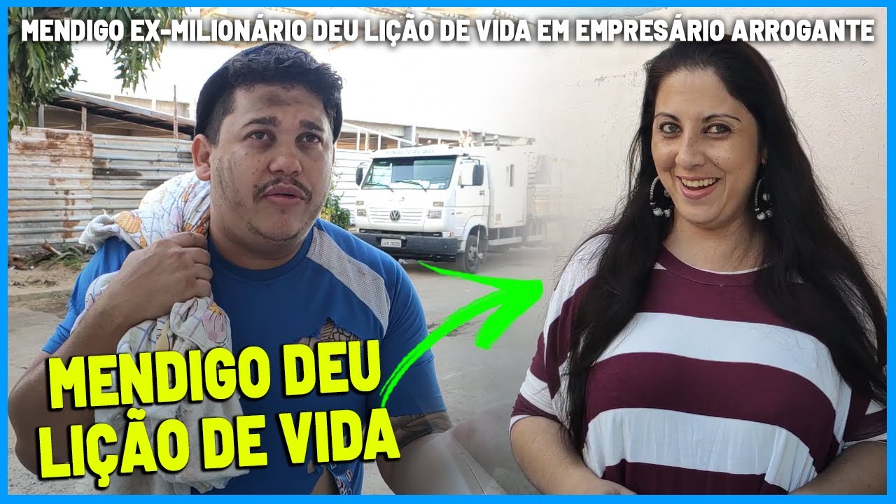 MENDIGO DA LIÇÃO DE VIDA EM EMPRESÁRIA ARROGANTE || Casal Almeida