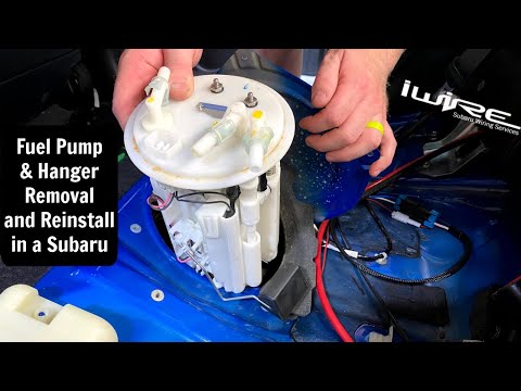 Fuel Pump Hanger Removal and Reinstall in a Subaru