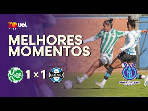 Gols e lances de Juventude-RS x Grêmio