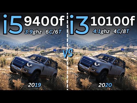i5 9400f vs i3 10100f | Tested in 12 Games (2024) | 1080p