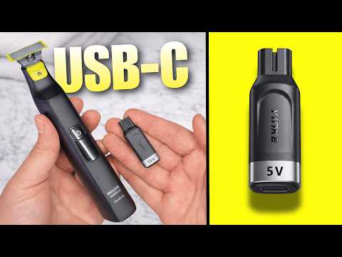 Easier Philips OneBlade Charging! (USB-C Mod)