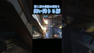 猫と豚の裏取り最強コンボ！舞い降りる豚ｗｗ【オーバーウォッチ2】#Shorts #ソニック10