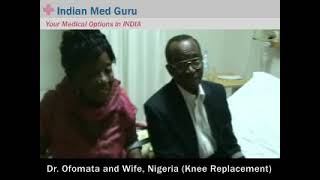 Ofomata, Nigeria patient video testimonial India