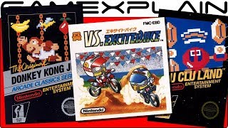Nintendo Switch Online: May NES Games Reveal Trailer (VS. Excitebike, Clu Clu Land, Donkey Kong Jr.)