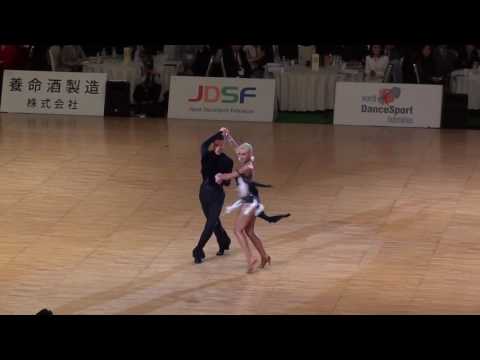 WDSF/JDSF The 19th Tokyo Open Latin【Final Jive】Marthe Brinch RHODE & Sandra SORENSEN