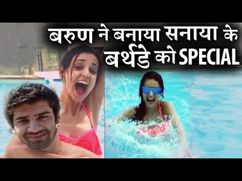 SARUN MOMENT AGAIN : Sanay celebrated her birthday with BFF Barun Sobti
