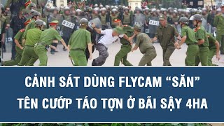 Trưa 29/10: Nghẹt thở như phim, cảnh sát dùng flycam “săn” tên cướp táo tợn tại bãi sậy 4ha ở TP HCM