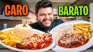 Parmegiana de Frango Cara vs Parmegiana de Frango Barata