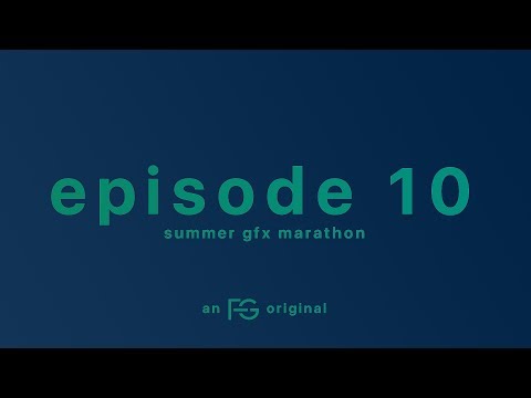 Good fonts that you can use (Ep. 10 - Summer GFX Marathon)