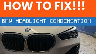 BMW Headlight Condensation Fix | Step-by-Step DIY Guide to Clear Foggy Headlights