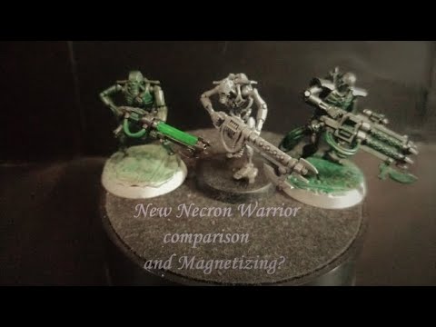 New Necron Warrior (2020) comparison and Magnetizing? [ENG]