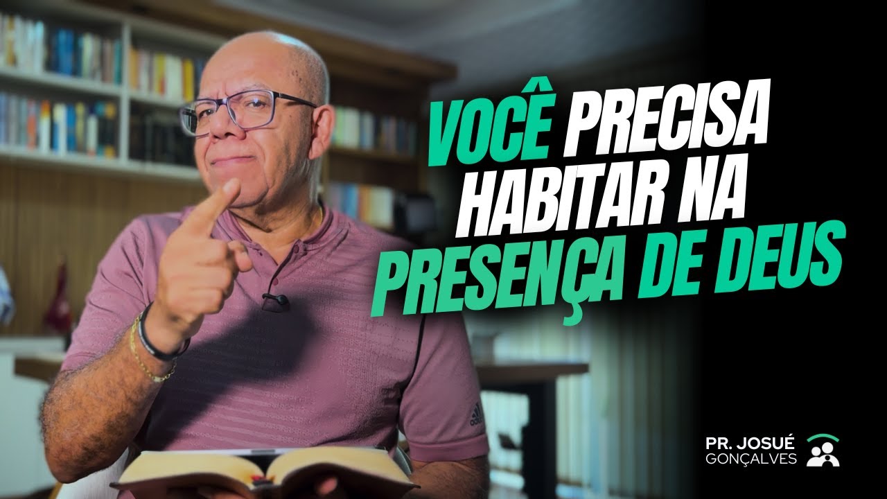 Como VIVER uma vida INTEGRA diante de DEUS? | Pr. Josué Gonçalves