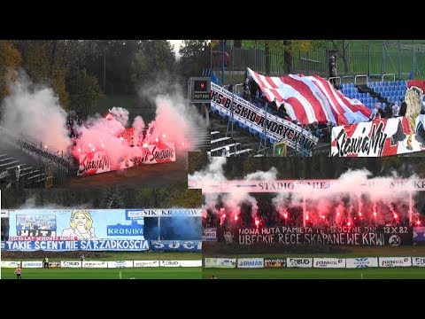 Pojedynek na trybunach HUTNIK Kraków - BESKID Andrychów