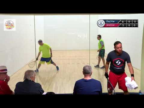 2017 IRF Racquetball Senior World Championships - 35+ Mens Doubles - MEX/IND vs USA/MEX