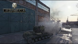 【WoT#61】KV-2 山間の港湾 通常戦【ゆっくり実況】
