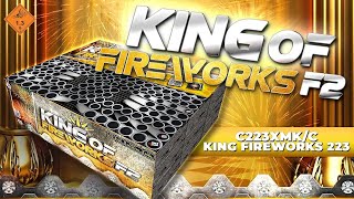Kompaktní ohňostroj 223 ran / 20, 25, 30mm King Fireworks