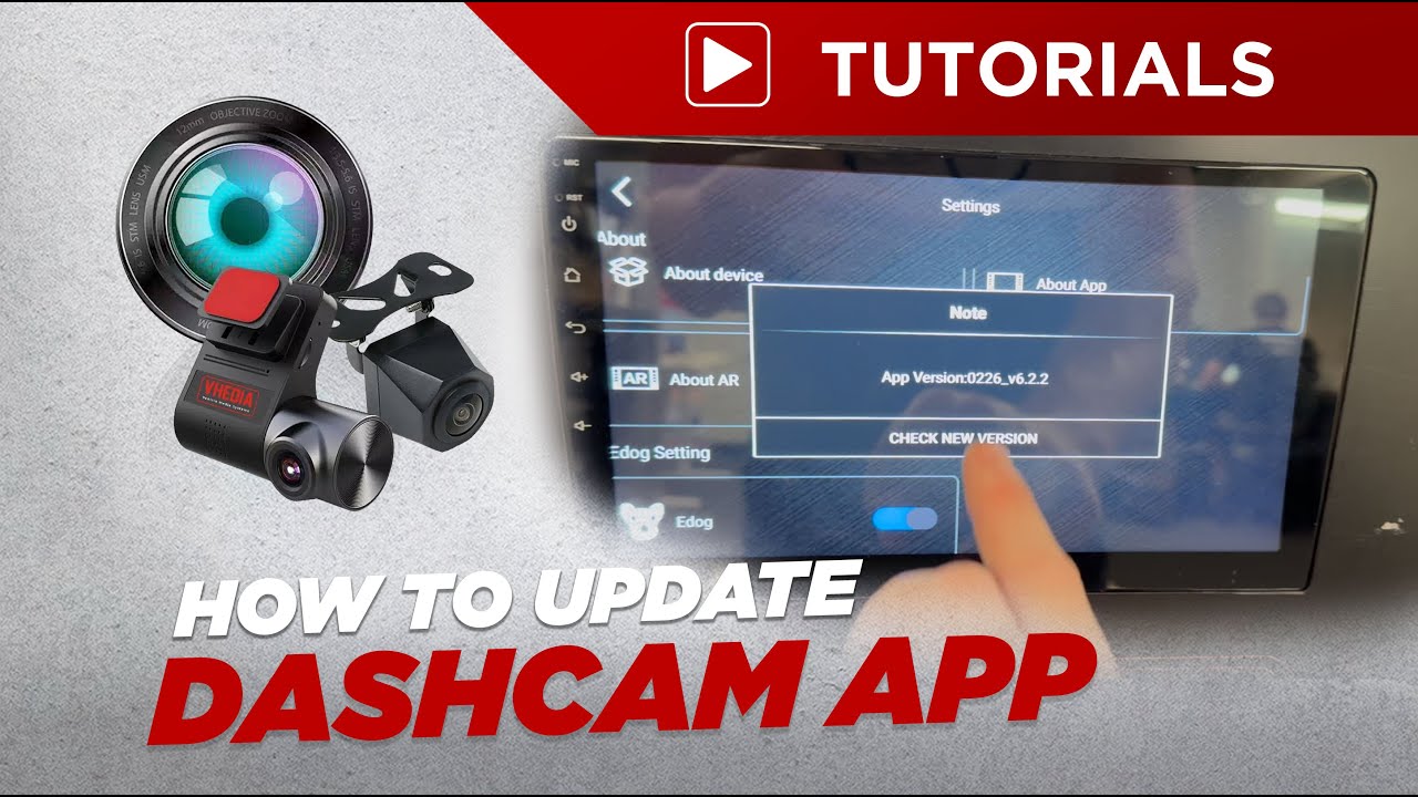 How to Update Your DashCam App on a Vhedia Head Unit