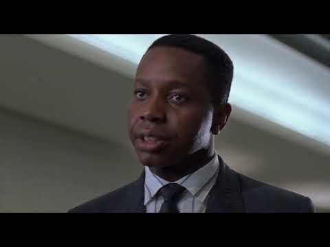 Mayor Kuzak confronts The Old Man ~ RoboCop 2 (1990)