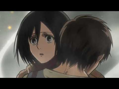 Mikasa shows her love for Eren || english dub ||
