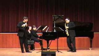 Epitaphe de Jean Harlow - Charles Koechlin (flute, saxophone, piano)