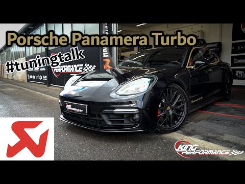 Tuning talk about the Porsche Panamera Turbo 971 | Akrapovic titanium exhaust system | Stage 1 | ...